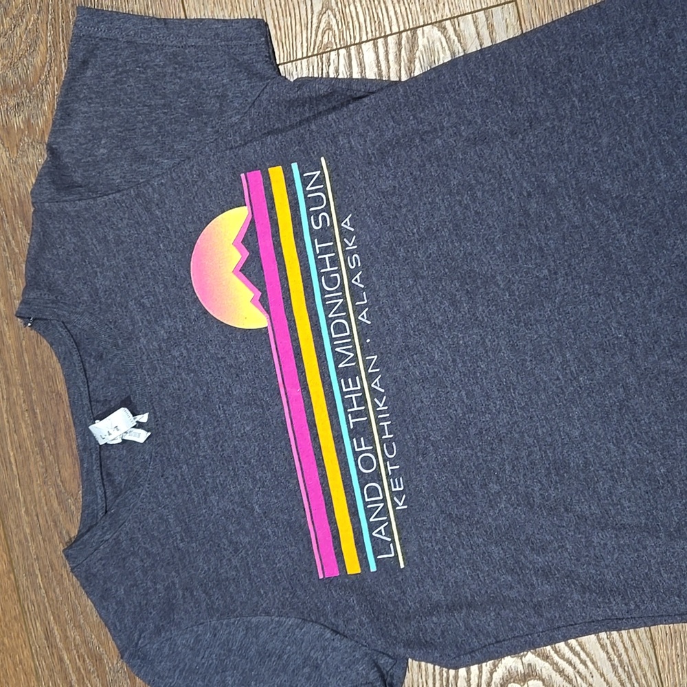 KETCHIKAN ALASKA CAP SLEEVE TSHIRT.   #6692